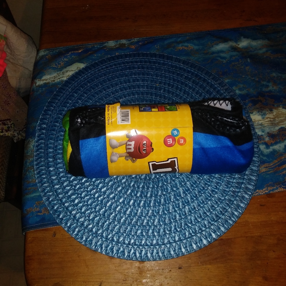 M&M Fleece Blanket